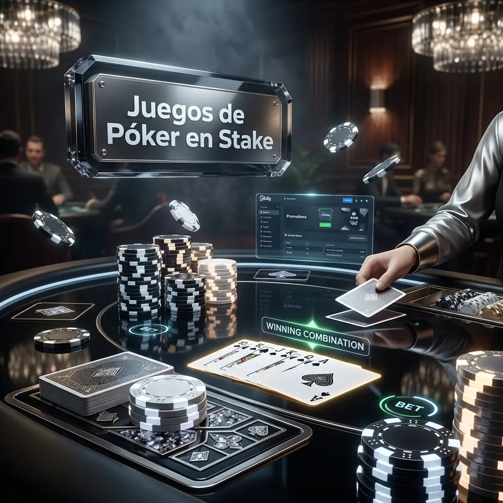 Juegos de póker en Stake: Texas Hold'em, Casino Hold'em y Ultimate Texas Hold'em, dinero real o demo, bono S/10 en Perú.